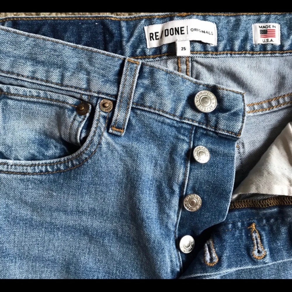 RE/DONE Strait Skinny! SZ 25